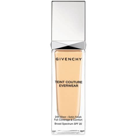 givenchy teint couture fluid foundation elegant|givenchy teint couture everwear foundation.